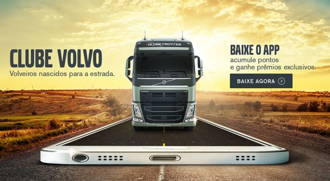 Volvo lança “Clube Volvo” para motoristas de caminhão e ônibus do Brasil