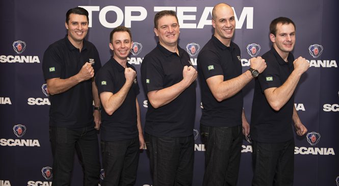 Melhor equipe de Serviços do Brasil vai disputar final mundial do Scania Top Team 2018