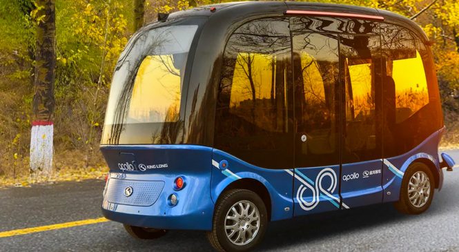 Baidu vai lançar ônibus autônomos no Japão em 2019