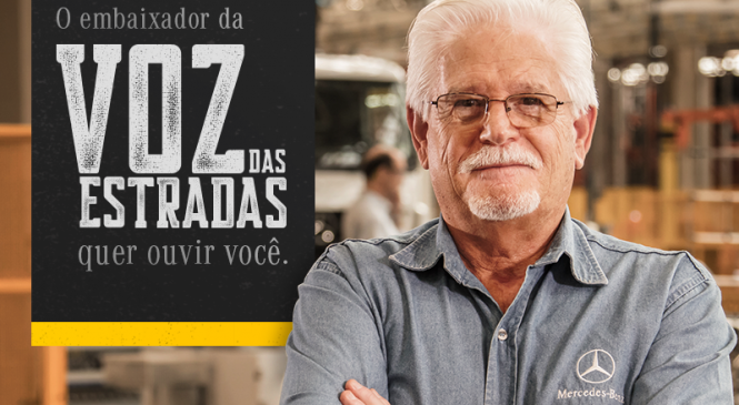 João Moita  o “Embaixador da Voz das Estradas” da Mercedes-Benz
