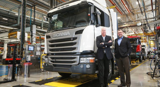 Scania lança nova geração de caminhões ‘mais limpos’