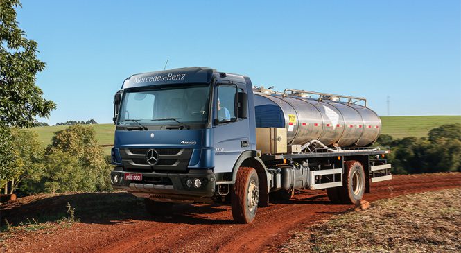 Caminhões extrapesados Axor e Actros são atrações na Fenasucro & Agrocana 2018