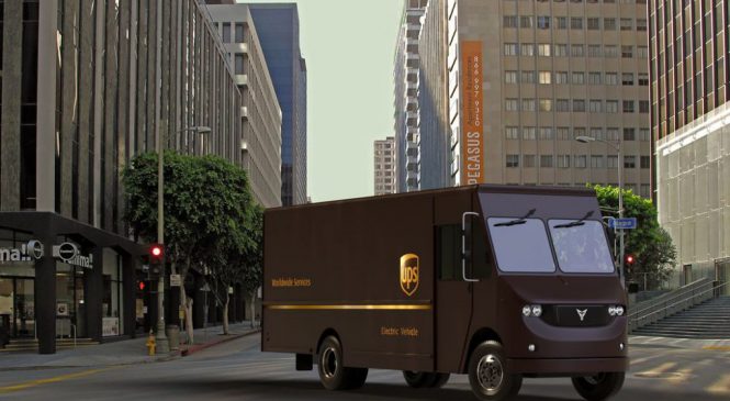 UPS levará modelo elétrico da Thor Trucks para as ruas