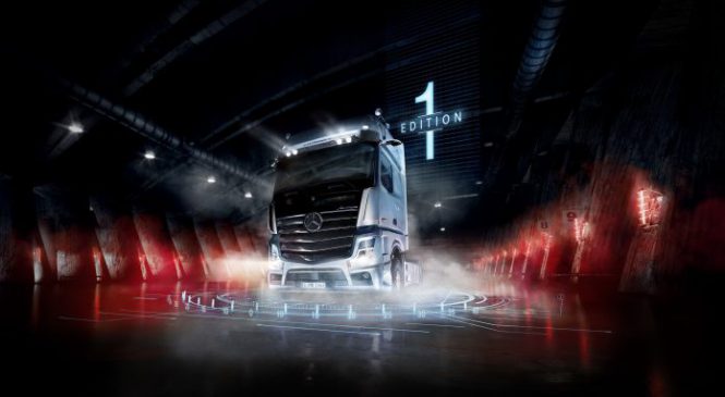 Novo MB Actros ganha série especial Edição 1 limitada