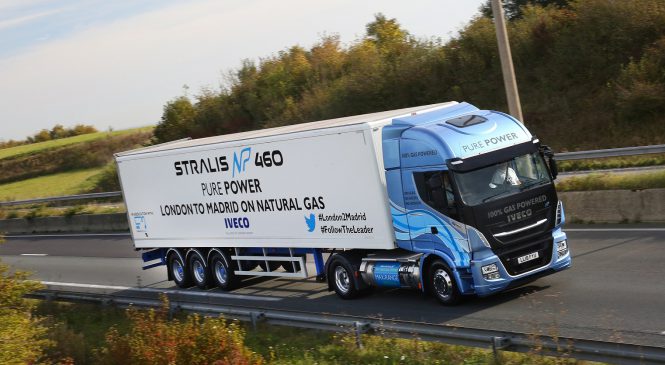 Iveco Stralis NP 460 GNL consegue um novo recorde de distância percorrida