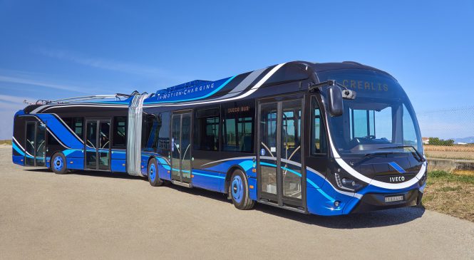 IVECO BUS Crealis Elétrico recebe o prêmio de “Ônibus Sustentável de 2018”
