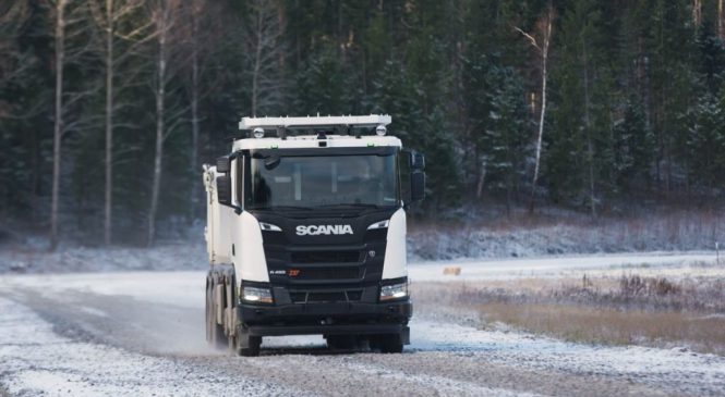 Scania testa caminhão autônomo em operação da Rio Tinto