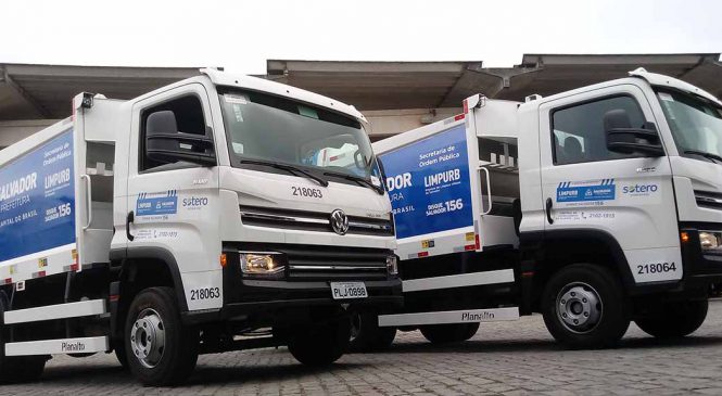 VW Delivery opera como compactador em Salvador