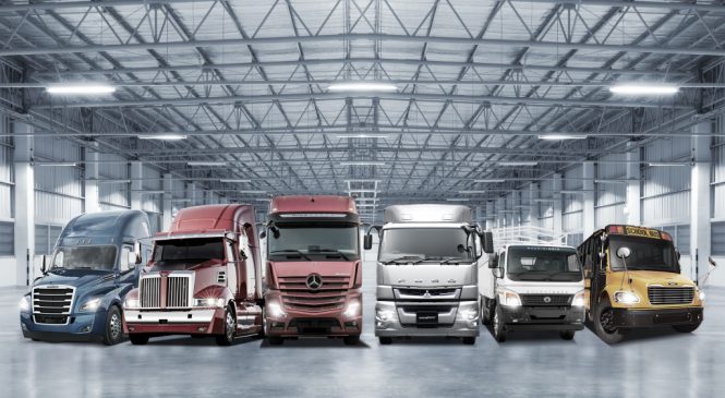 Daimler Trucks vende mais de 500.000 caminhões em 2018