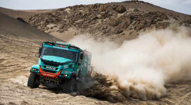 Equipe Iveco vence a sétima etapa do Rally Dakar