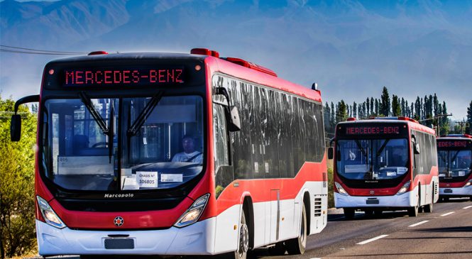 Mercedes-Benz vende 500 ônibus para o BRT Transantiago