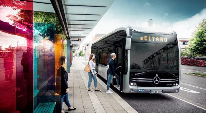 Ônibus elétricos eCitaro e Setra da Daimler Buses recebem prêmios.