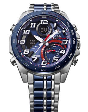 Casio lançará novos modelos projetados em colaboração com a Scuderia Toro Rosso para capturar toda a diversão da filosofia de vida do automobilismo