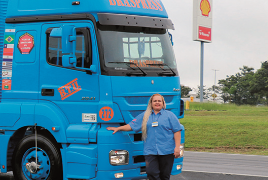 Motoristas mulheres elevam índices de qualidade da Braspress