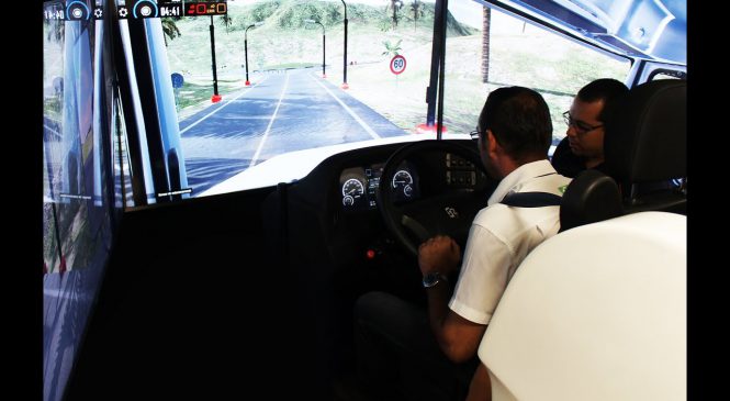 [VÍDEO] Sest Senat de Porto Ferreira inaugura Simulador híbrido de caminhão e ônibus