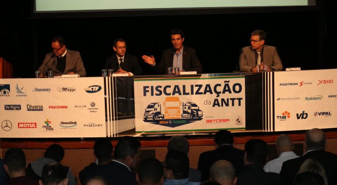 Evento sobre a Fiscalização da ANTT é realizado no SETCESP