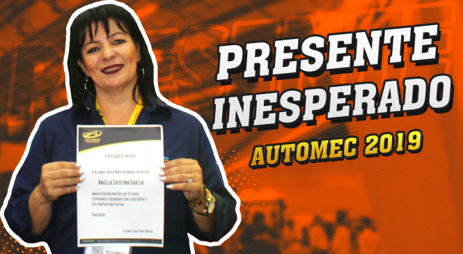 [VÍDEO] Carreteira recebe um presente inesperado da Alliance na AUTOMEC 2019
