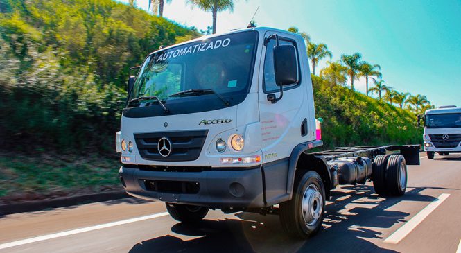 Mercedes-Benz lidera as vendas de caminhões leves no mercado brasileiro em 2019