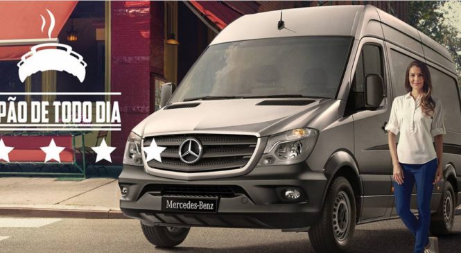 Linha Sprinter ganha nova campanha.