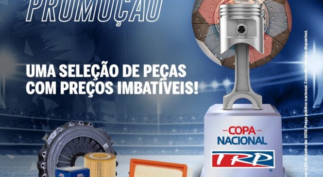 Promoção Copa Nacional TRP oferece até 40% de desconto