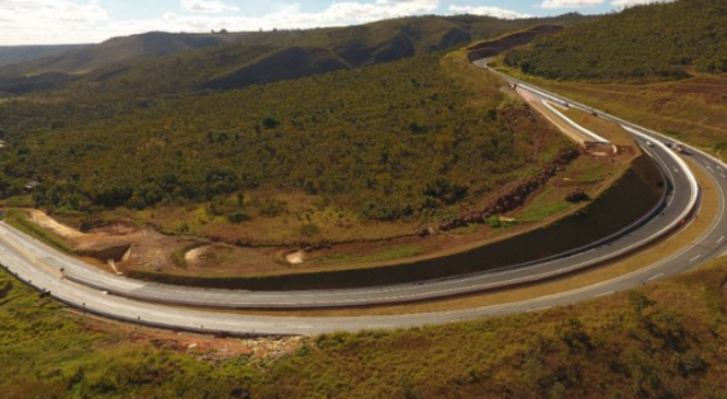 Minas Gerais recebe obra inédita em rodovia