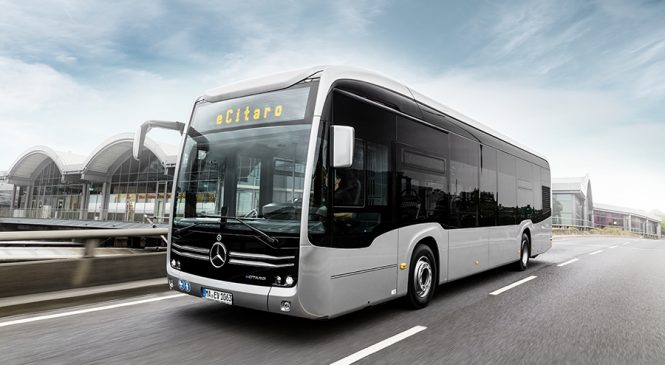 Mercedes-Benz inicia a exportação do ônibus elétrico eCitaro