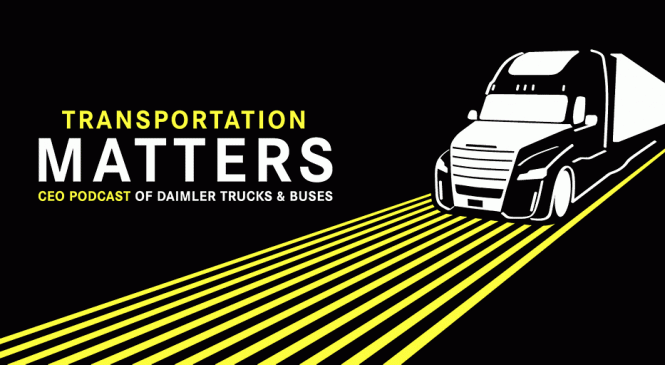 “Transportation Matters” – Daimler lança o primeiro podcast de CEOs da indústria de veículos comerciais