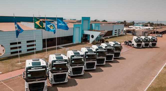 Em respeito aos motoristas, Martelli renova frota com 171 Volvo FH 540