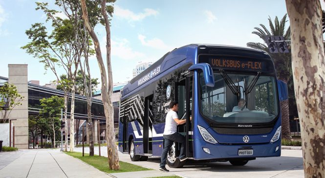 Volksbus e-Flex: uma solução elétrica sob medida para transporte de passageiros