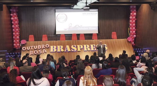 Braspress realiza a campanha Outubro Rosa