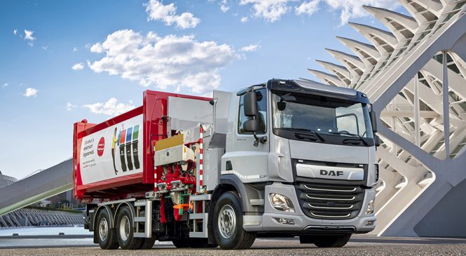 DAF CF Electric com chassi rígido 6×2 está disponível na Holanda