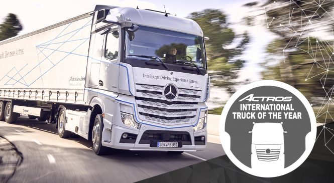 Mercedes-Benz Actros escolhido como Caminhão do Ano 2020