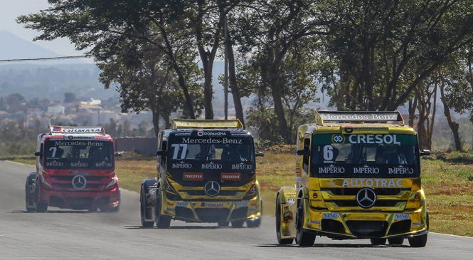 Motor Mercedes-Benz de 1.250 cavalos é a força da AM Motorsport na final da Copa Truck