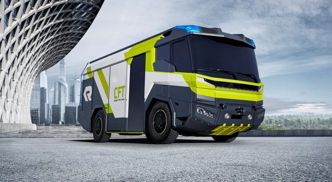 Rosenbauer Concept Fire Truck: Um caminhão de bombeiros mais eficiente e sustentável