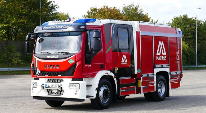 Magirus lança caminhão de bombeiro movido a gás