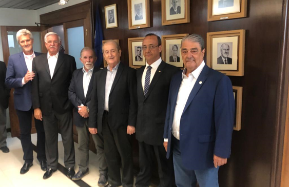 Presidente da NTC realiza cerimônia de descerramento em homenagem a José Hélio Fernandes na galeria dos ex-presidentes