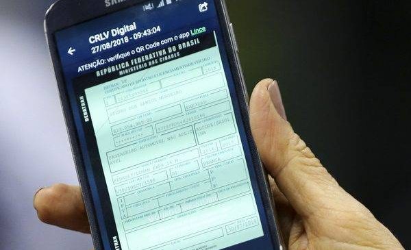 CRLV digital já está valendo em todo Brasil