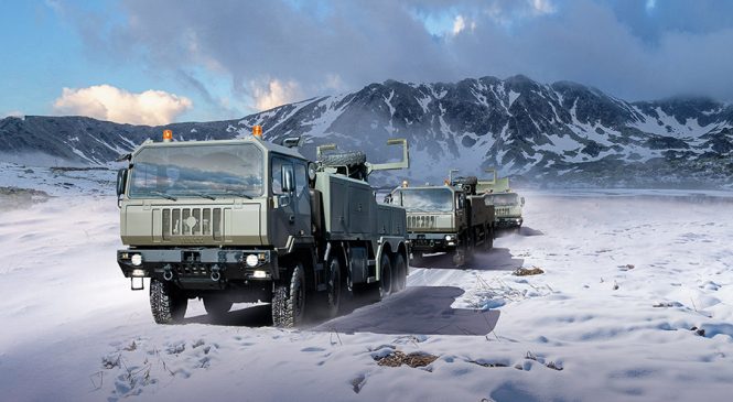 Iveco Defence Vehicles fornecerá 2.900 caminhões às Forças Armadas da Romênia