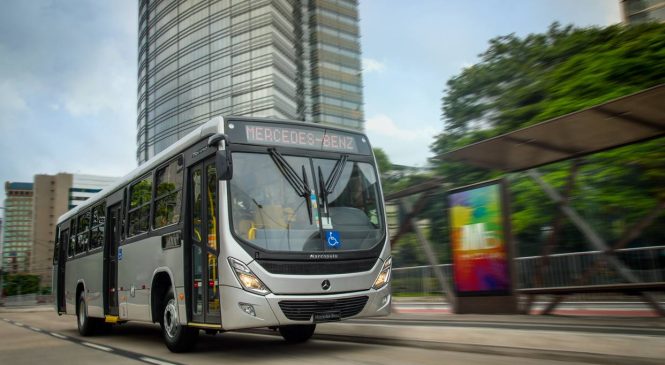 Mercedes-Benz OF 1721 é o ônibus mais vendido do Brasil pelo sétimo ano seguido