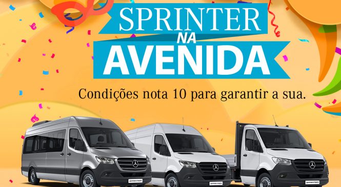 Mercedes-Benz oferece condições especiais para vendas de Sprinter