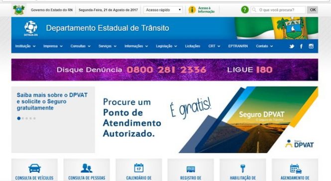 Motoristas vão poder ver multas e pontuação na internet