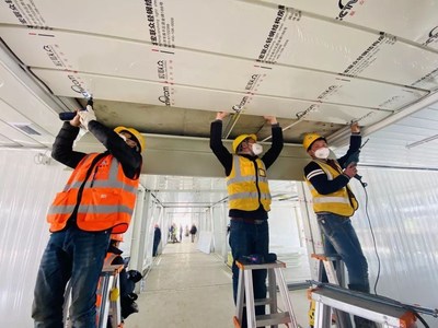 XCMG apoia a construção de diversos hospitais em meio a novo surto de coronavírus (Covid-2019)