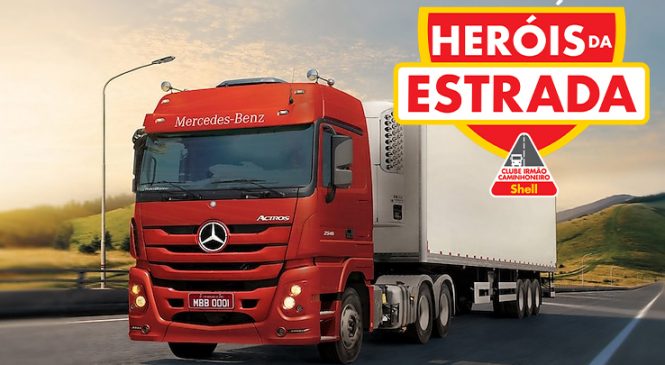 Marca Shell sorteará um caminhão Mercedes Benz 0km