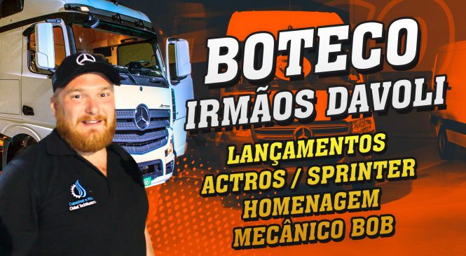 [VÍDEO] Boteco Irmãos Davoli Mercedes-Benz | Lançamentos e Homenagem