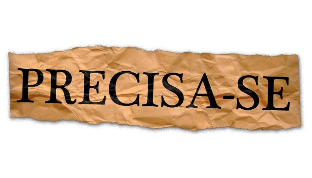 PRECISA-SE URGENTE