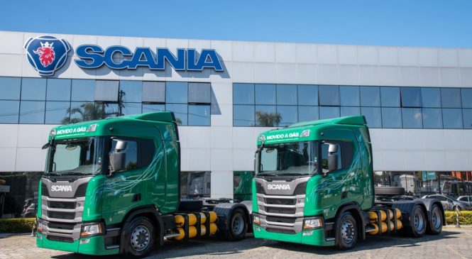 Scania entrega caminhões a gás natural e biometano e vê potencial no mercado agro