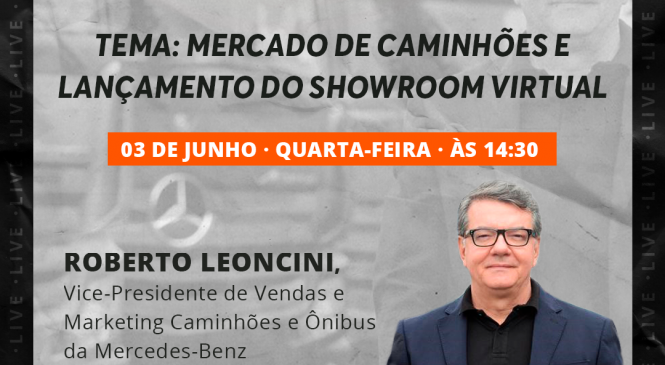 Live Chico da Boleia com Roberto Leoncini acontece nesta quarta-feira, 03 de junho