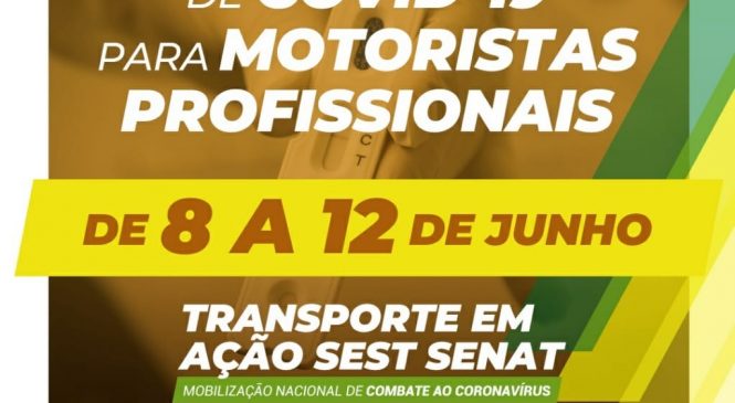 Rede Solidária Chico da Boleia se une ao Sest Senat em apoio aos caminhoneiros