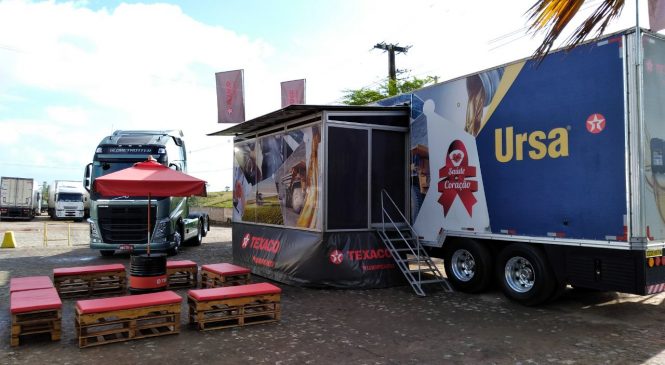 Carreta Texaco chega a Santos para atendimento a caminhoneiros na prevenção ao Covid-19