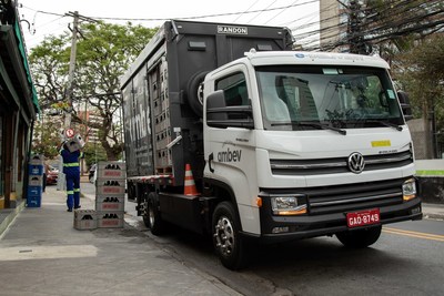 Caminhão elétrico VW e-Delivery supera 30 mil quilômetros em testes em parceria com a Ambev